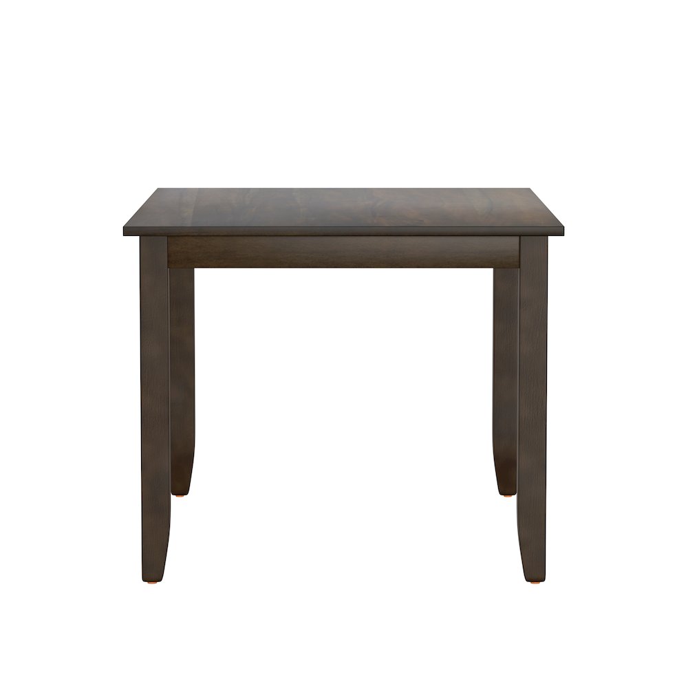 Wallace & Bay Velvety 5 Piece Dining Table Set in Bitters Brown. Picture 6