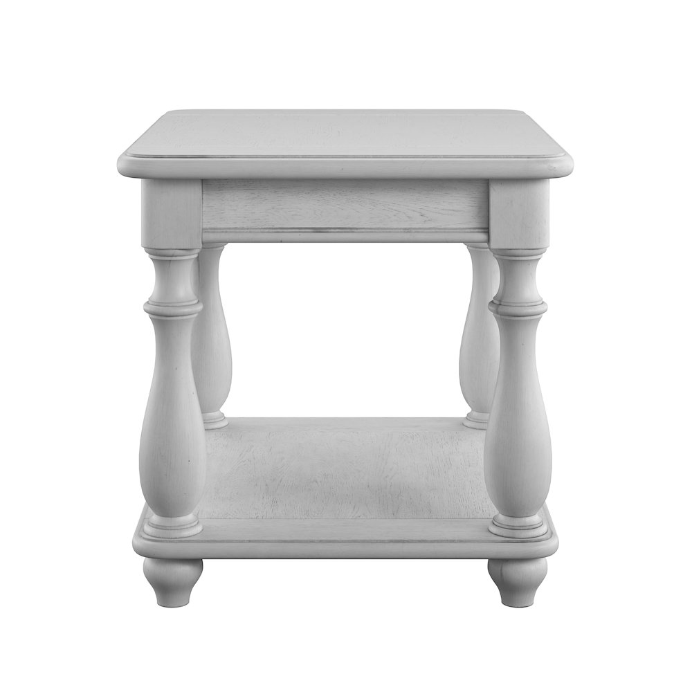 Wallce & Bay Mariano Oyster Shell Square End Table. Picture 3