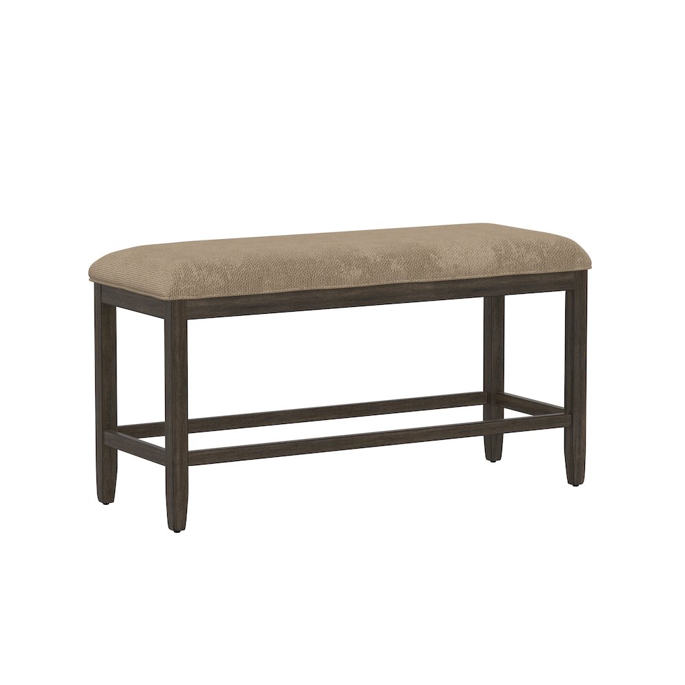 6 Piece Gathering Height Table Set in Mangrove & Dark Brown. Picture 5