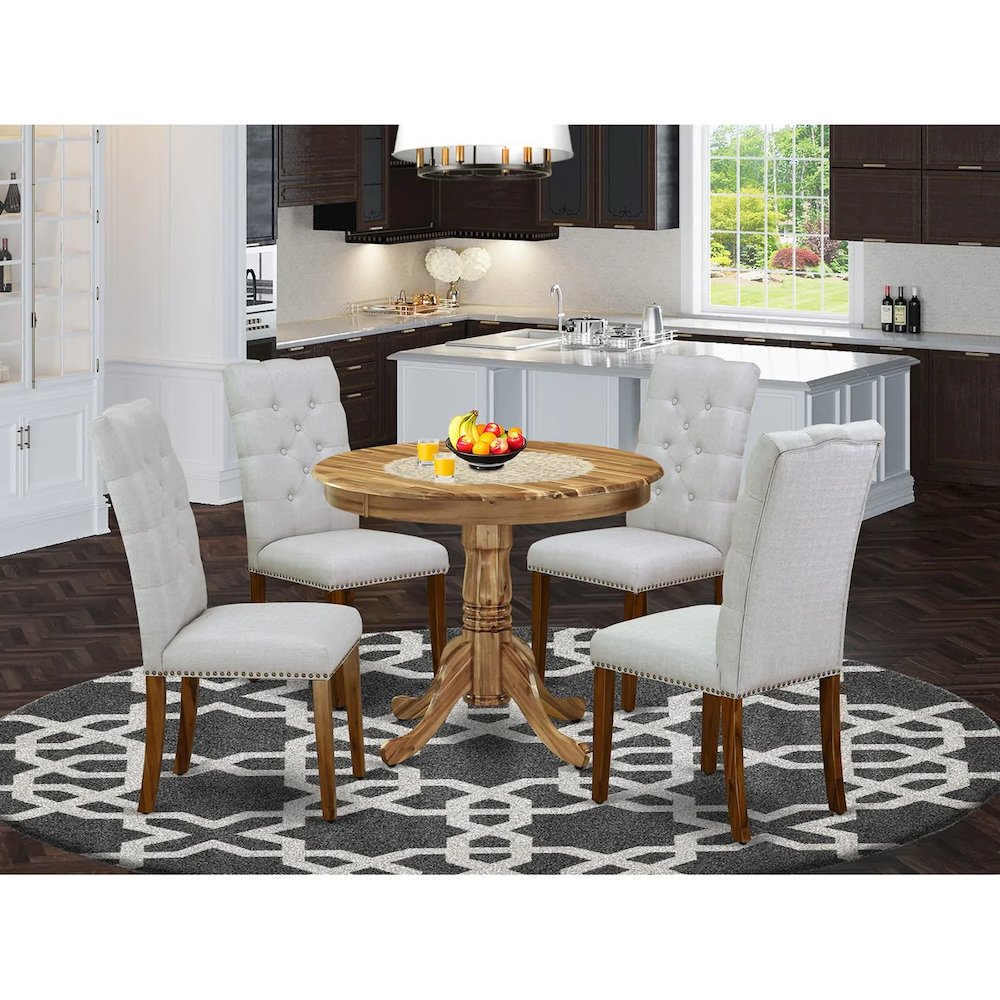 Dining Room Set Natural, ANEL5-ANA-05. Picture 9
