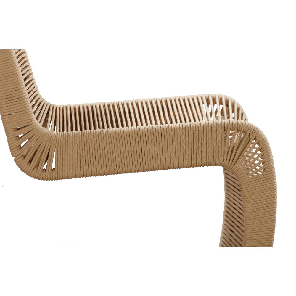 Lorenzo Tan Rope Counter Stool - Set of 2. Picture 7