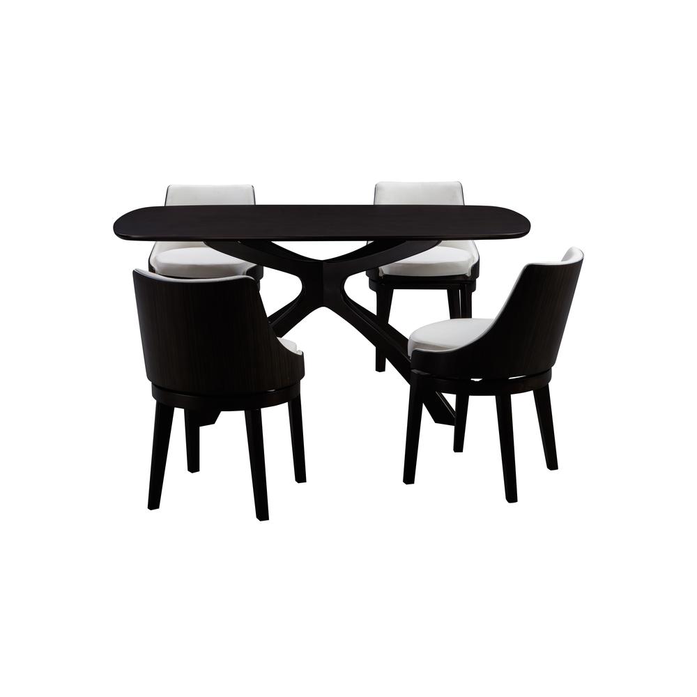 Orleans 5pc Low Back Chair Dining Set. Picture 5