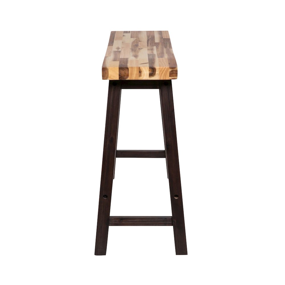 Sonoma Backless Bench - Blended Espresso Finish. Picture 2