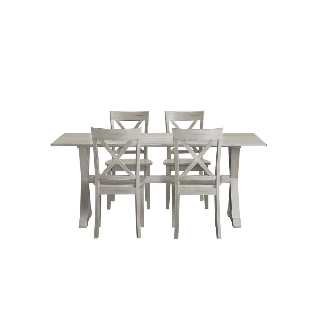 Jamestown 5pc Dining Set - Antique White. Picture 5