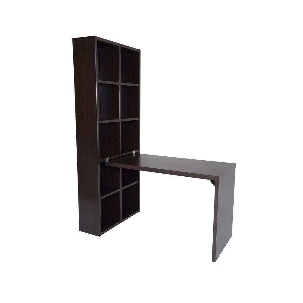 Claude L-Desk - Espresso. Picture 2