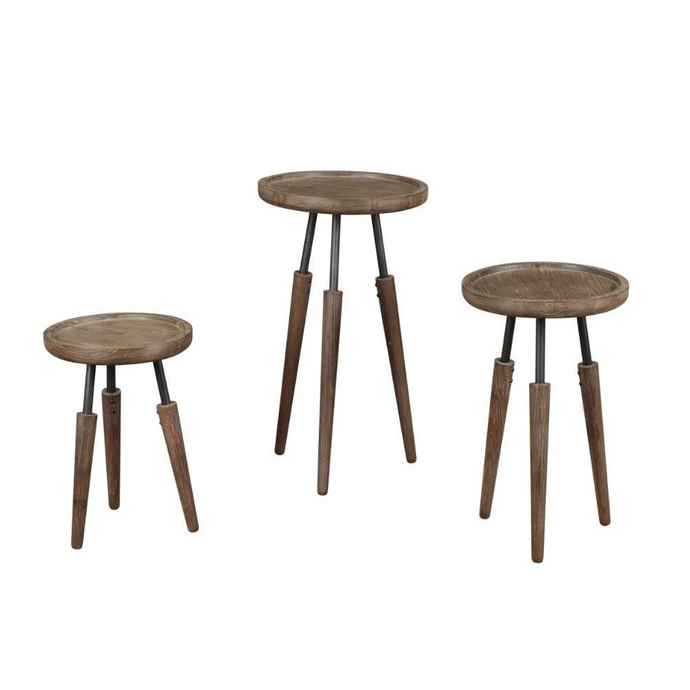 Lily 3pc Round Accent Side Tables. Picture 2