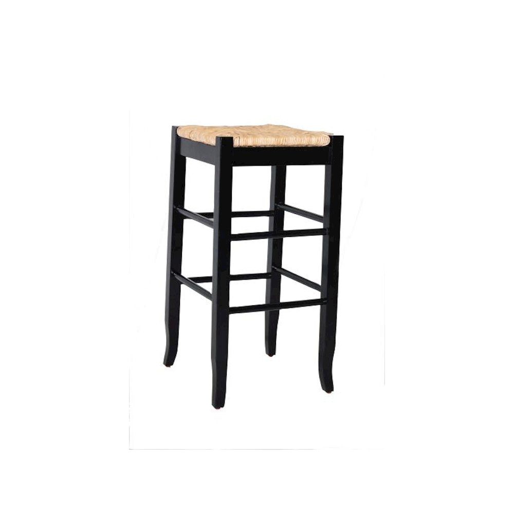29" SQ Rush Stool, Black. Picture 2