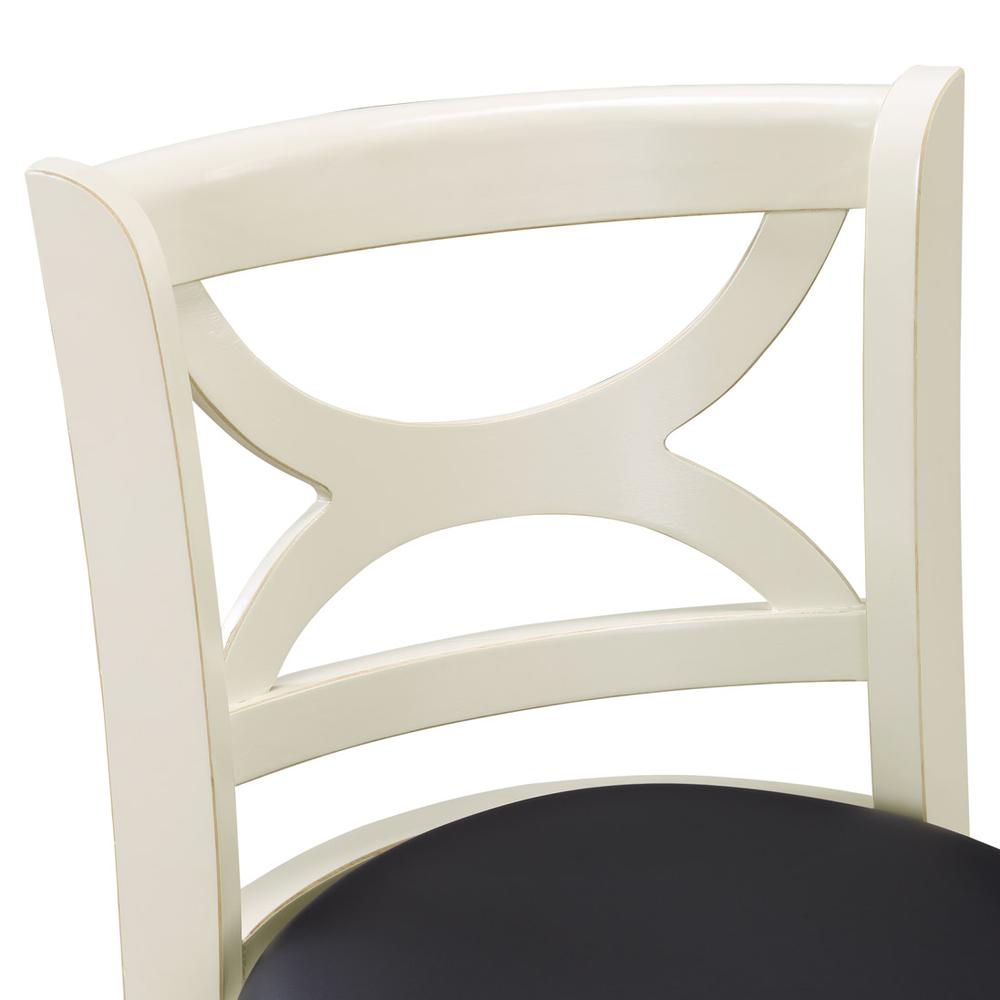 Florence Swivel Counter Stool - Buttermilk. Picture 3