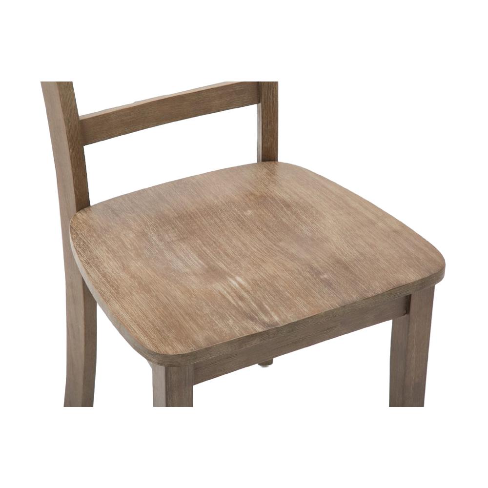 Boulder Dining Chairs, Set of 2 - Barnwood Wire-Brush. Picture 9