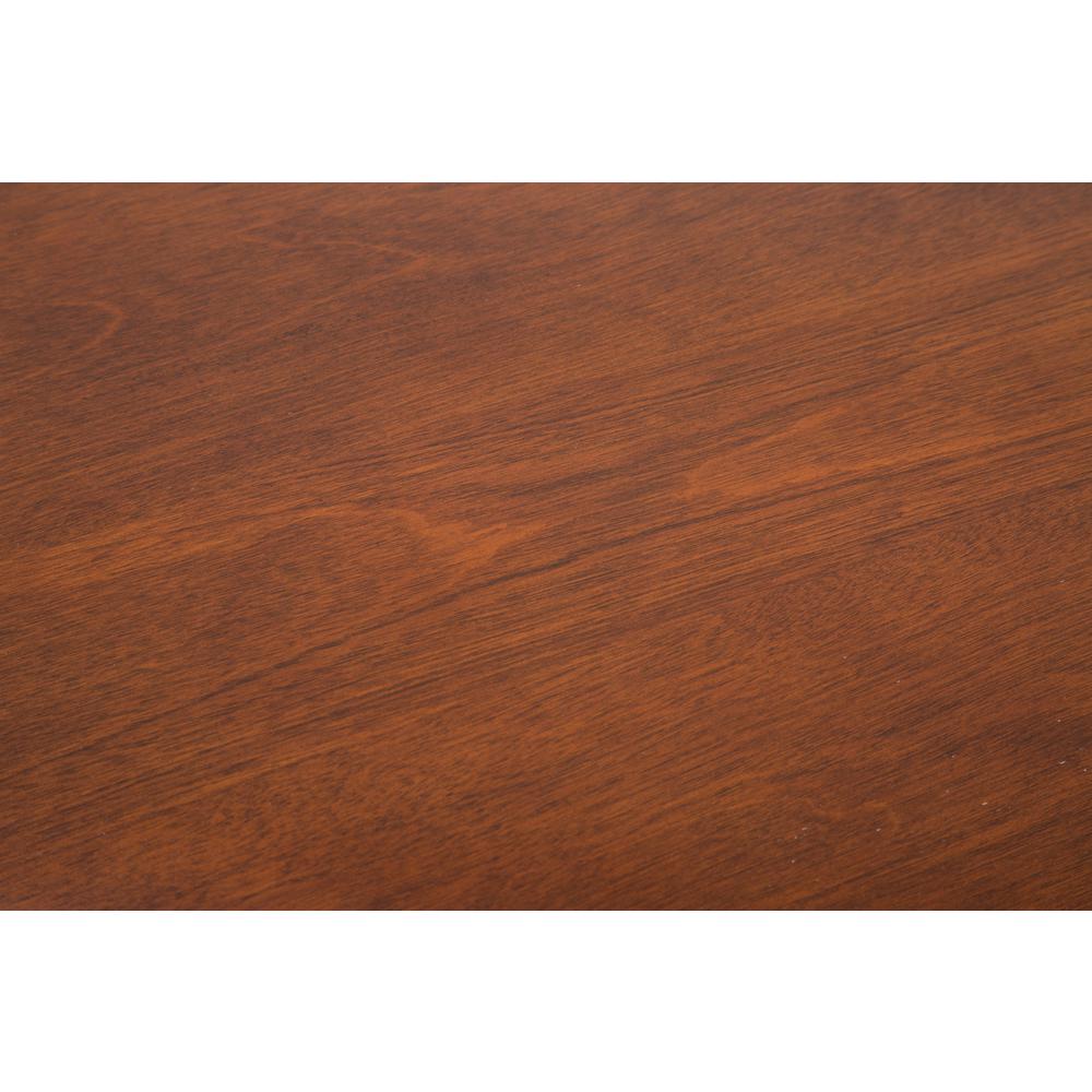 Bloomington Wood Dining Bench - Black/Cherry. Picture 5