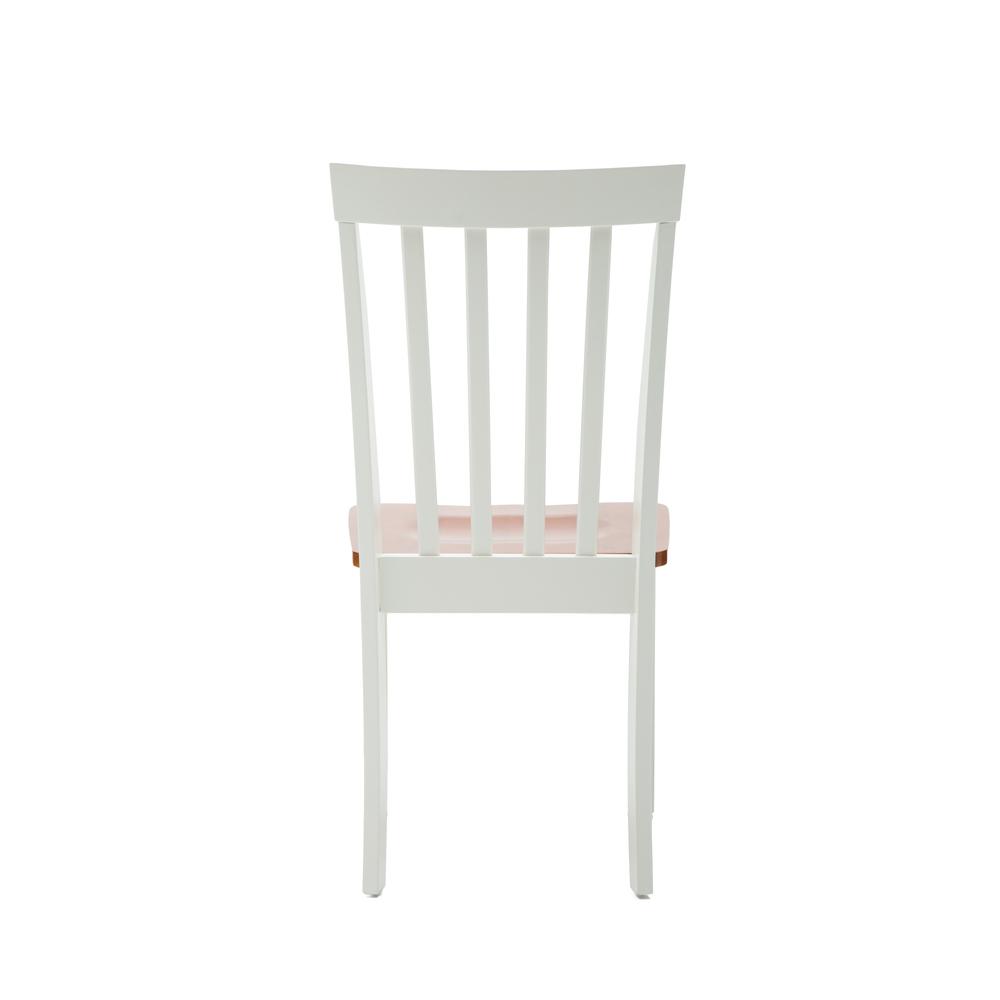 Bloomington Dining Chairs, Set of 2 - Cream/Honey Oak. Picture 4
