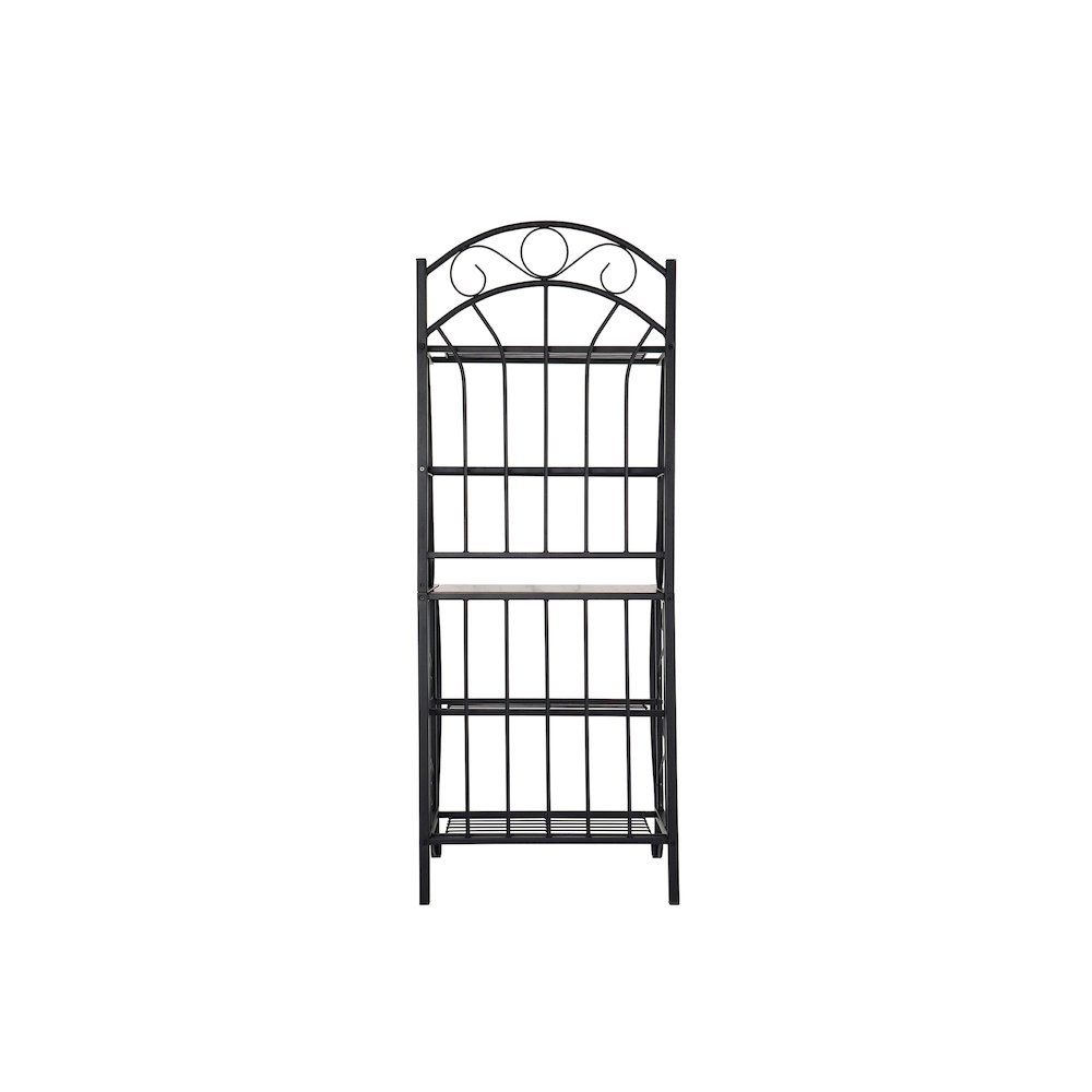 Valencia Baker's Rack with Faux Marble Shelf. Picture 5