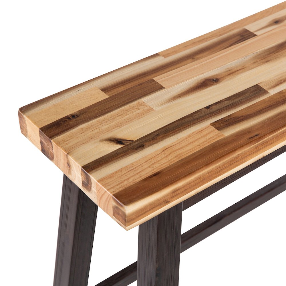 Sonoma Backless Bench - Blended Espresso Finish. Picture 4