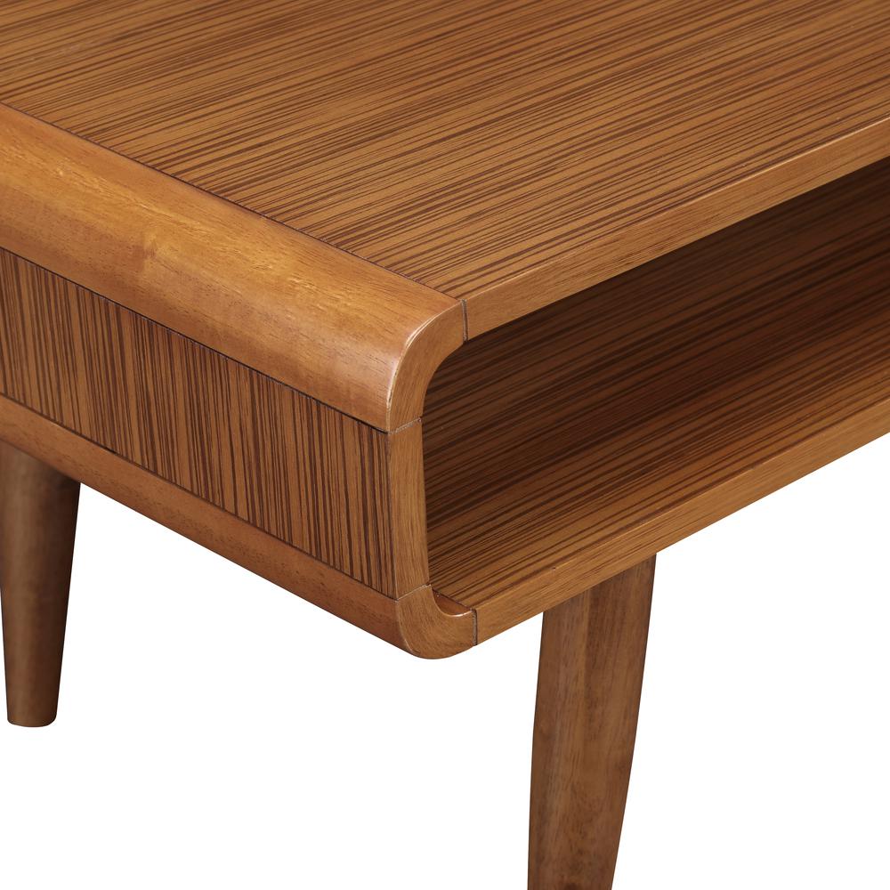 Halmstad Rectangular Coffee Table - Rich Walnut. Picture 5