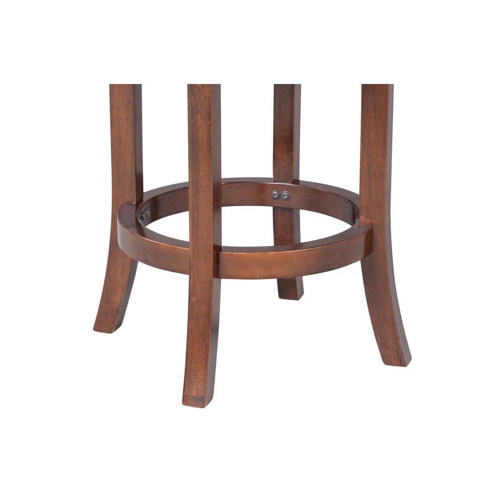 Cordova Swivel Backless Counter Stool - Cappuccino. Picture 4