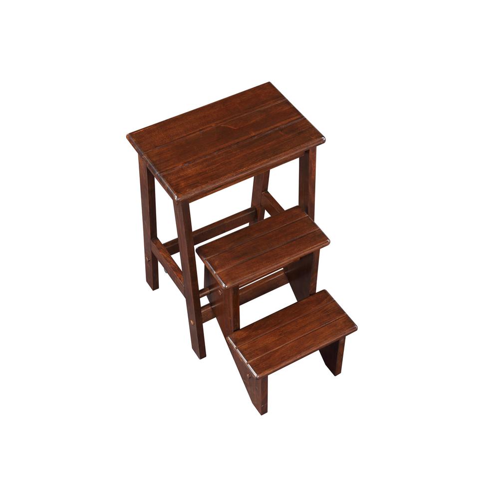 Niko Folding 24" Step Stool - Cappuccino. Picture 2