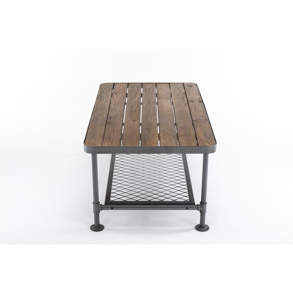 Newport Coffee Table, Gray/Natural. Picture 5