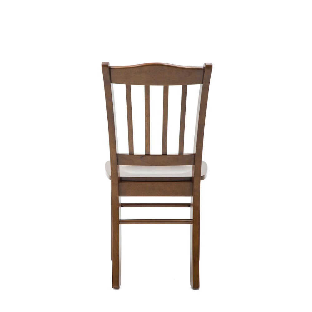 Shaker Dining Chairs, Set of 2 - Walnut. Picture 2