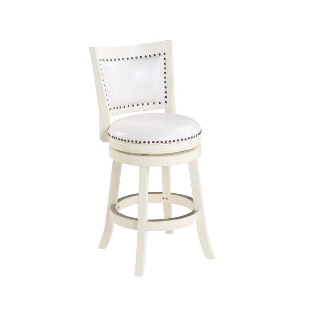 Bristol Swivel Counter Stool - Buttermilk. Picture 1