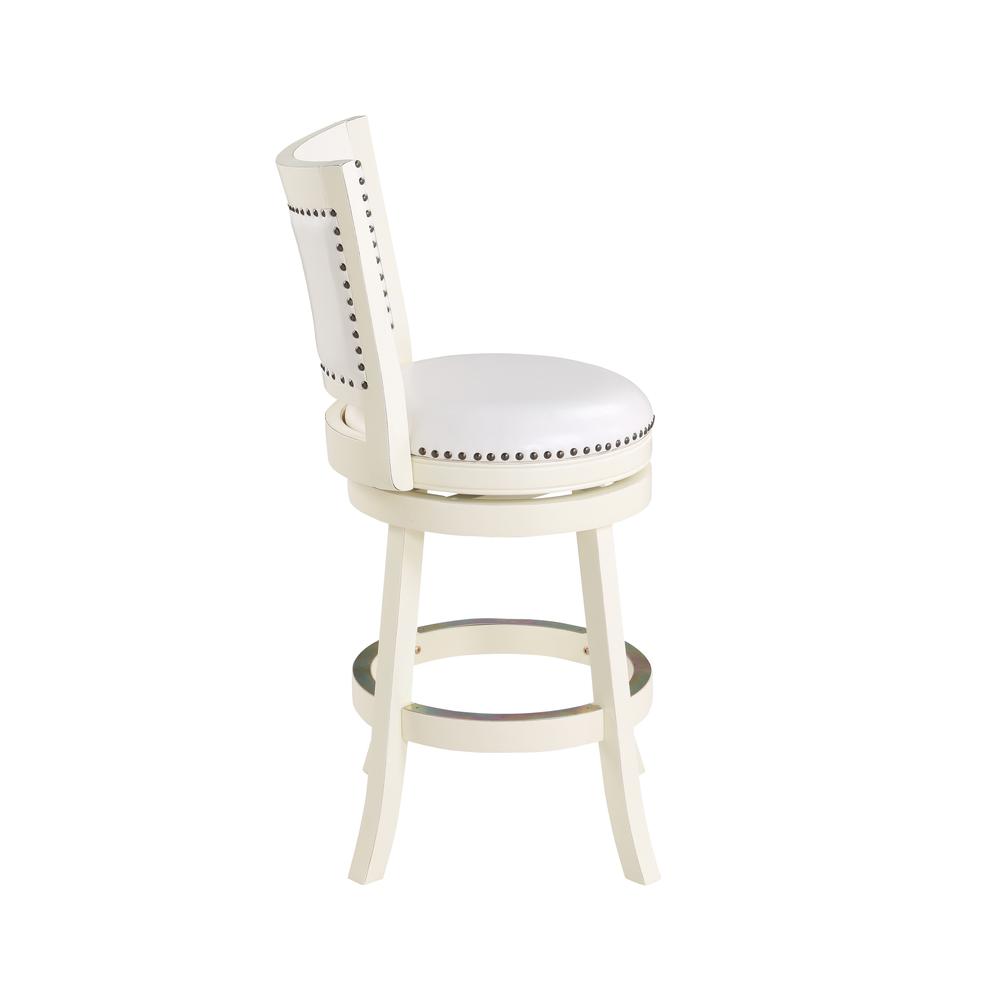 Bristol Swivel Counter Stool - Buttermilk. Picture 3