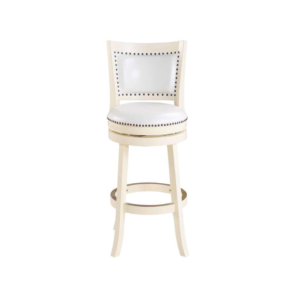 Bristol Swivel Bar Stool - Buttermilk. Picture 4