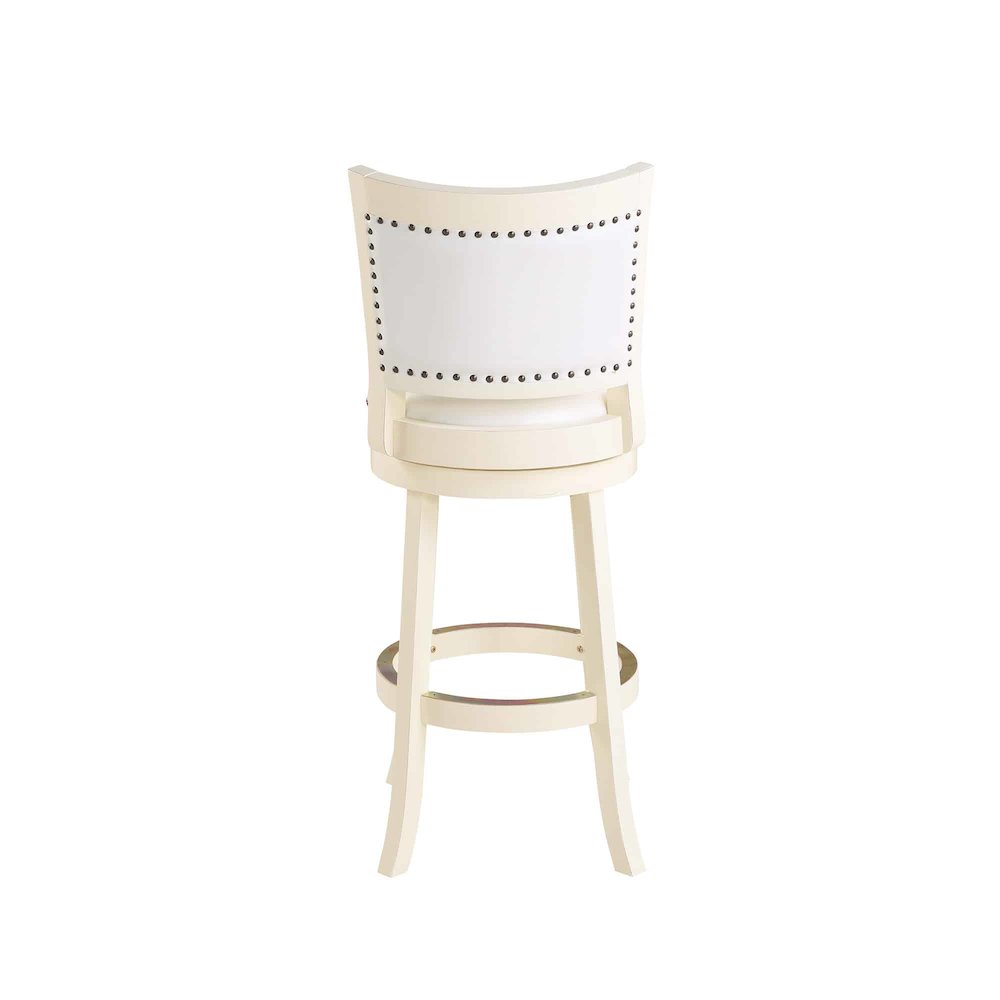 Bristol Swivel Bar Stool - Buttermilk. Picture 6