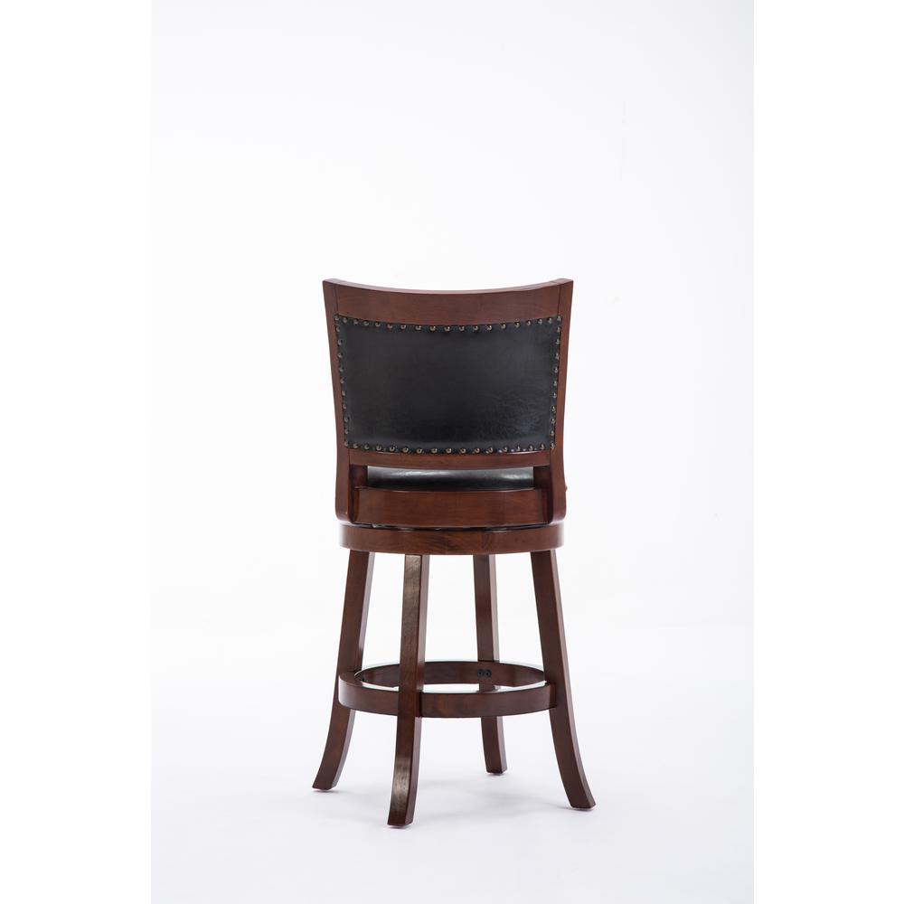 Bristol Swivel Counter Stool - Cherry. Picture 2