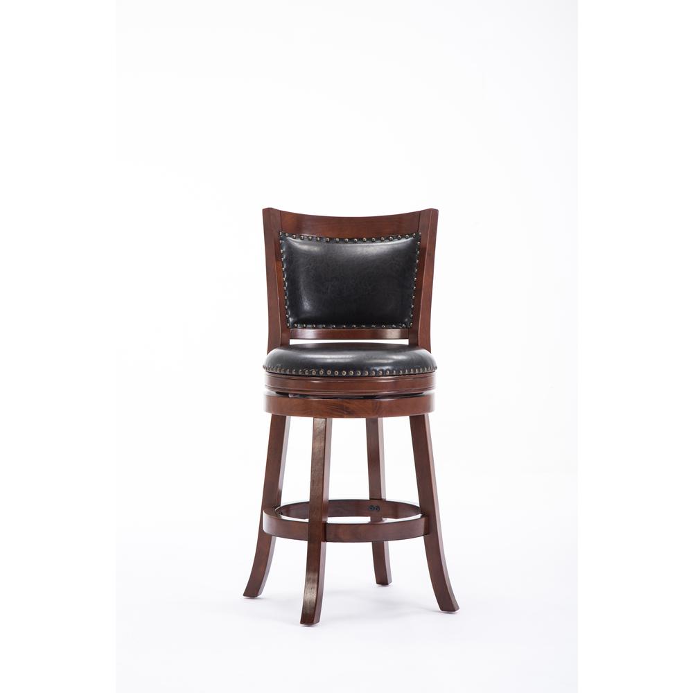 Bristol Swivel Counter Stool - Cherry. Picture 3