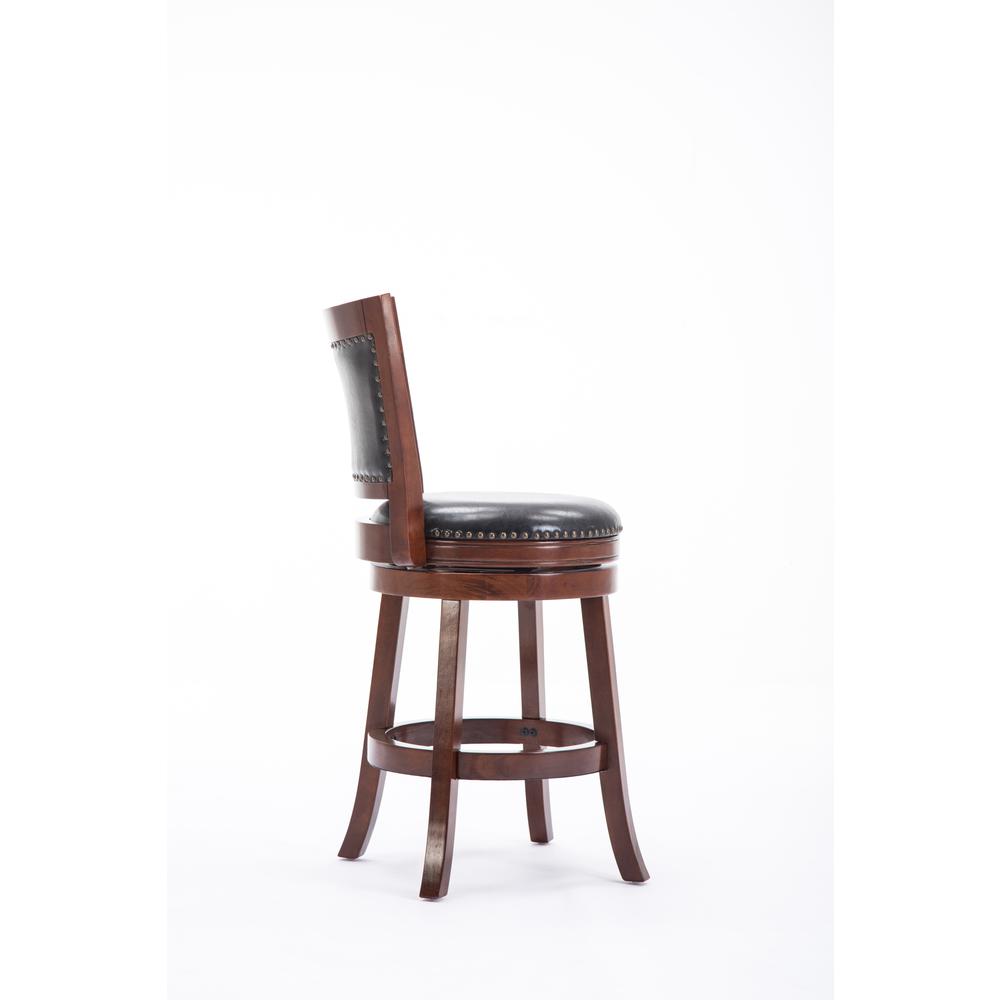 Bristol Swivel Counter Stool - Cherry. Picture 4