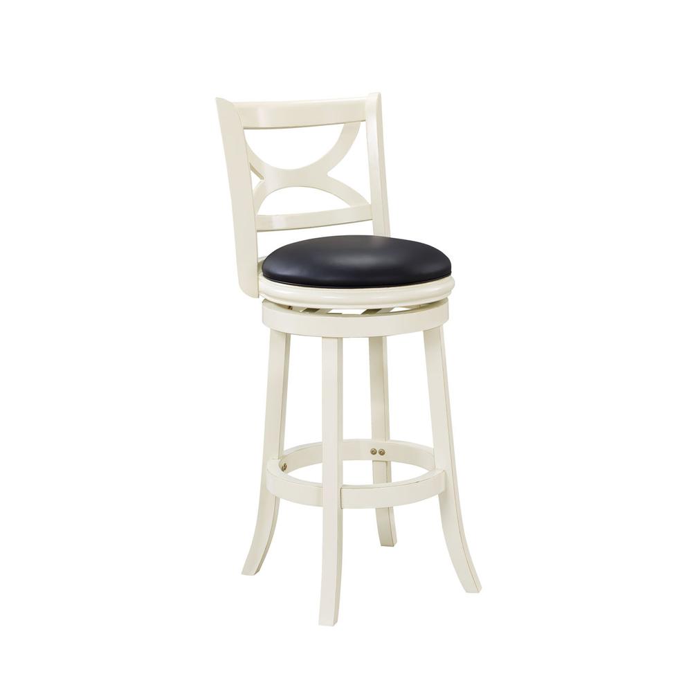 Florence Swivel Bar Stool - Buttermilk. Picture 1