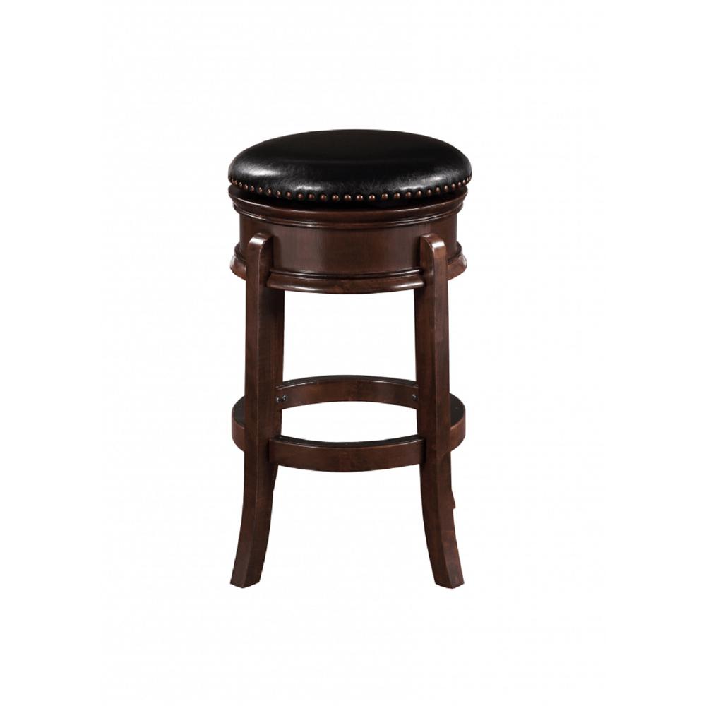 Hamilton Swivel Bar Stool - Cappuccino. Picture 3