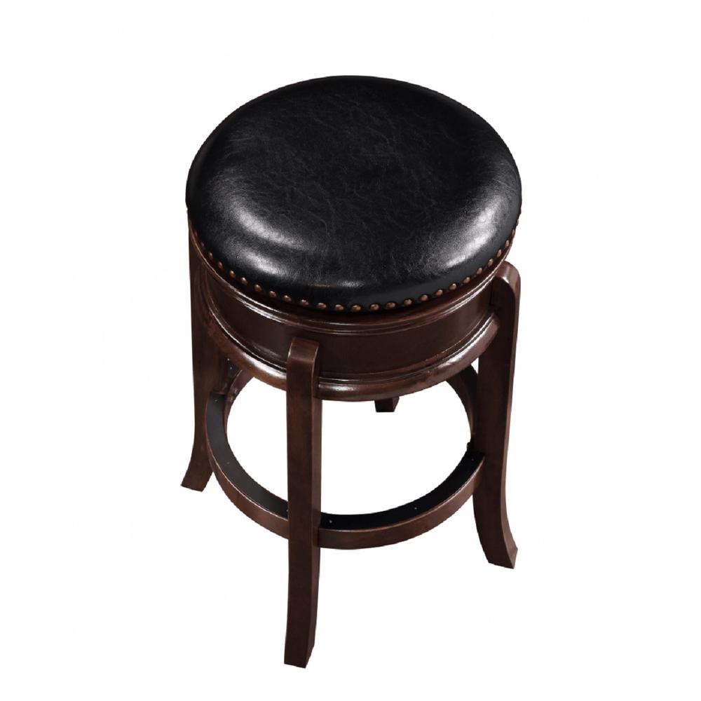 Hamilton Swivel Bar Stool - Cappuccino. Picture 2