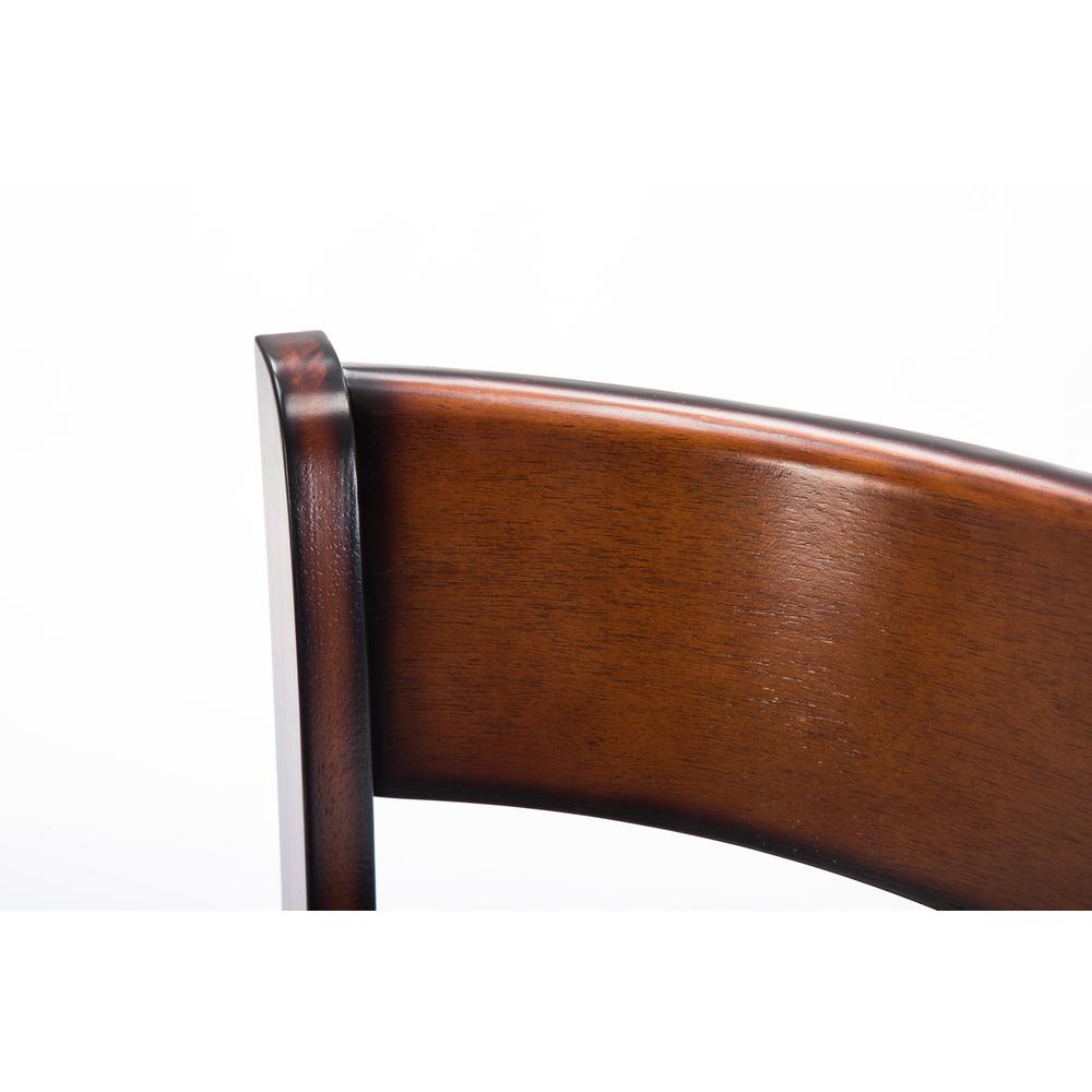 Palmetto Swivel Counter Stool  - Brandy. Picture 3