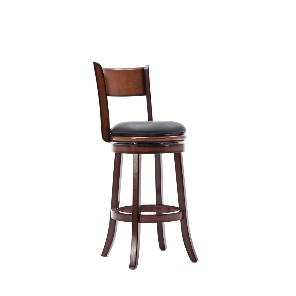 Palmetto Swivel Bar Stool  - Brandy. Picture 3