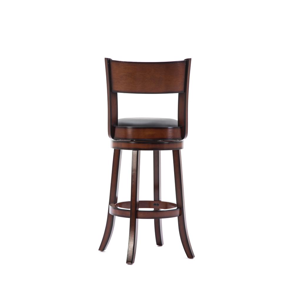 Palmetto Swivel Bar Stool  - Brandy. Picture 4