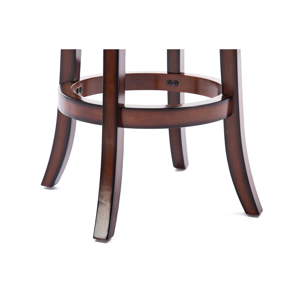 Palmetto Swivel Bar Stool  - Brandy. Picture 6