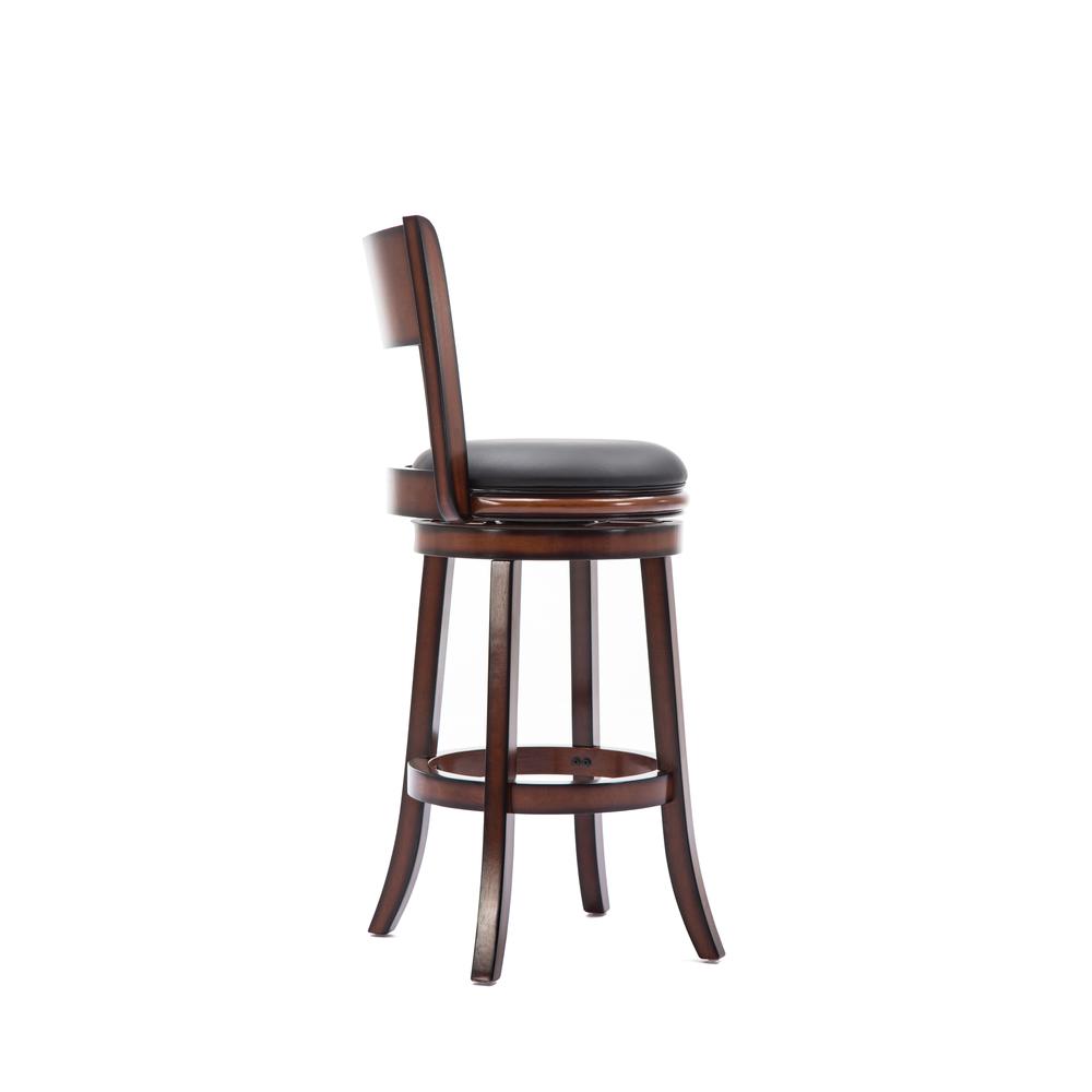Palmetto Swivel Bar Stool  - Brandy. Picture 7