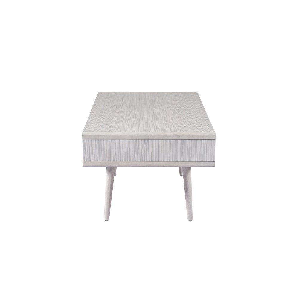 Cambria Coffee Table - Zebrano Whitewash/Natural Cane. Picture 3