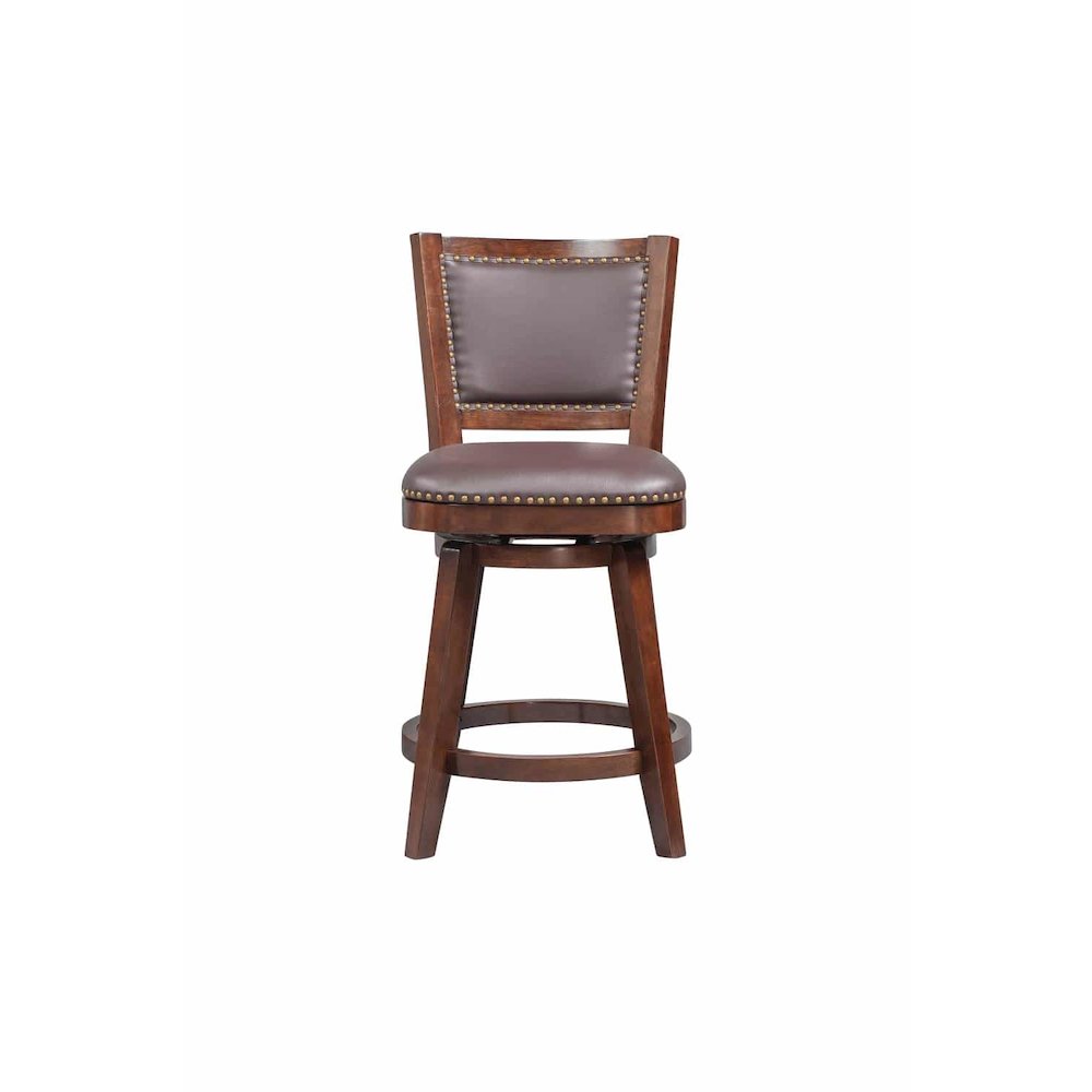 Broadmoor Swivel Counter Stool - Cappuccino. Picture 1
