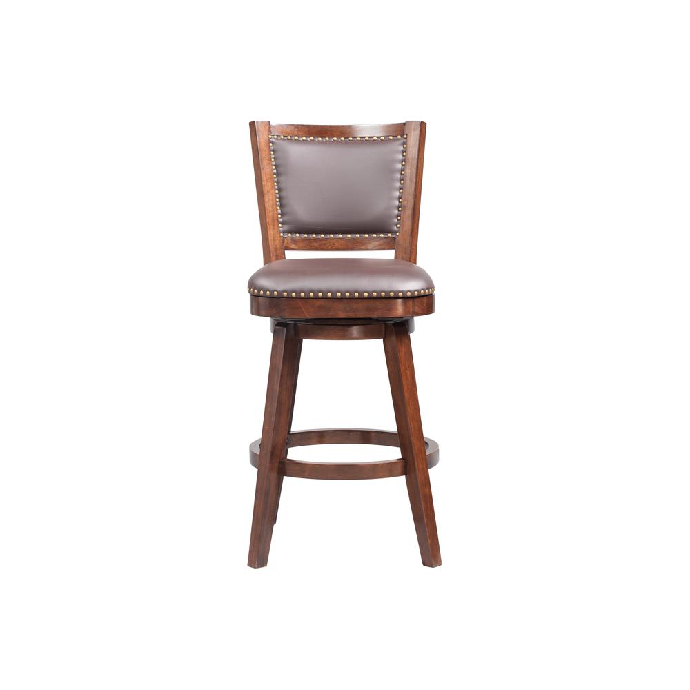 Broadmoor Swivel Bar Stool - Cappuccino. Picture 1