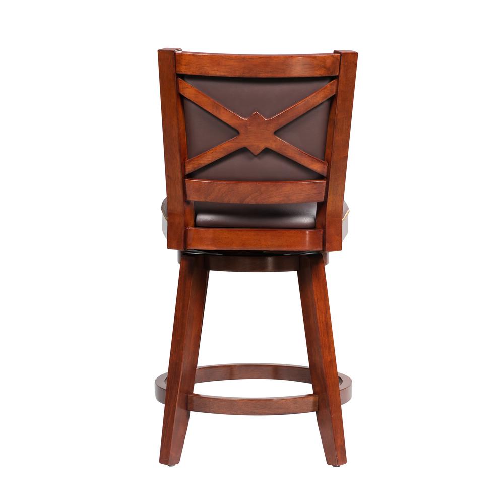 Broadmoor Swivel Counter Stool - Cherry. Picture 2