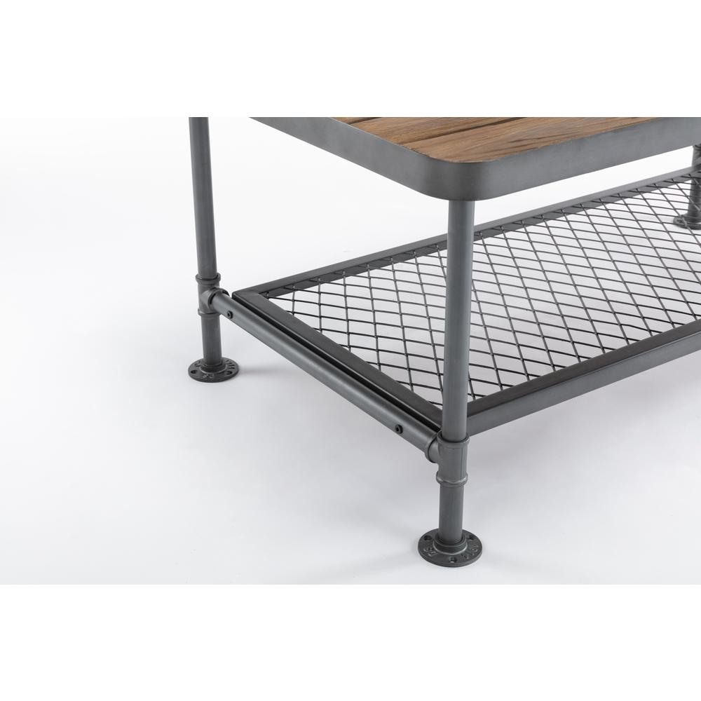 Newport Coffee Table, Gray/Natural. Picture 8