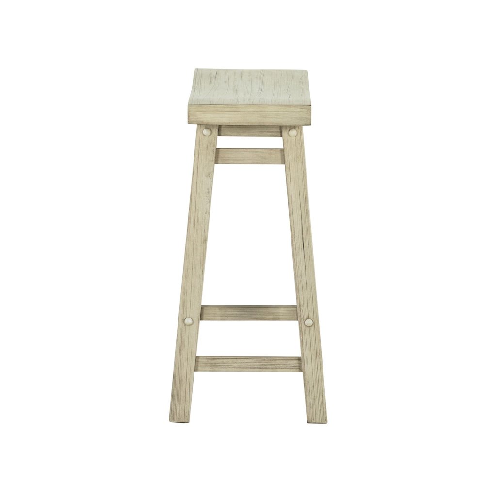 Sonoma Backless Saddle Counter Stool - Sawgrass Finish. Picture 4