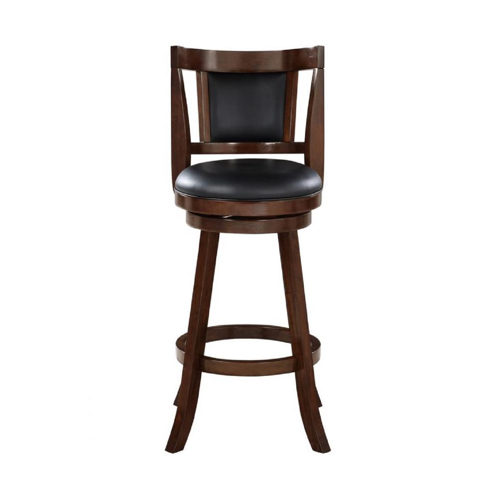 Avianna Swivel Counter Stool - Cappuccino. Picture 2