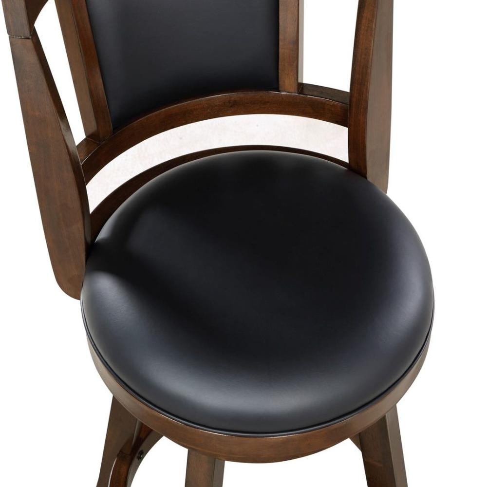 Avianna Swivel Bar Stool - Cappuccino. Picture 5