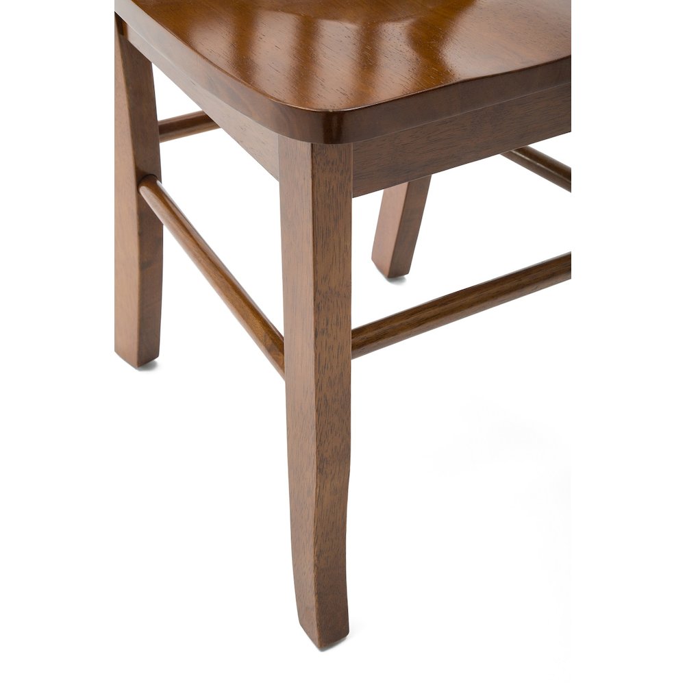 Shaker Dining Chairs, Set of 2 - Walnut. Picture 7