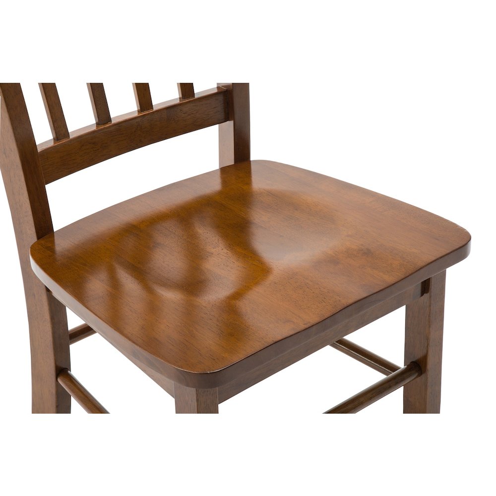 Shaker Dining Chairs, Set of 2 - Walnut. Picture 5