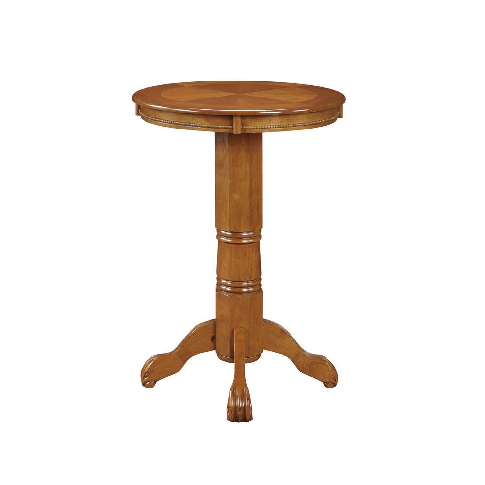 Florence Pub Table - Distressed Brushed Oak. Picture 3