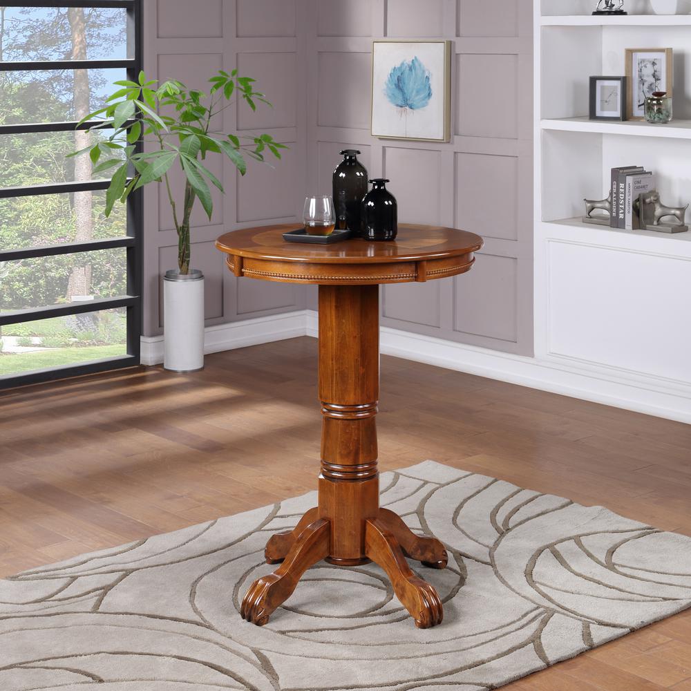 Florence Pub Table - Walnut. Picture 4