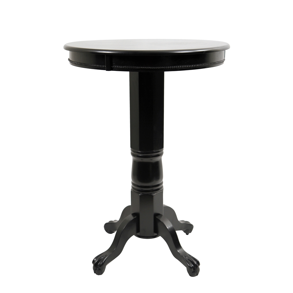 Florence Pub Table, Black. Picture 1